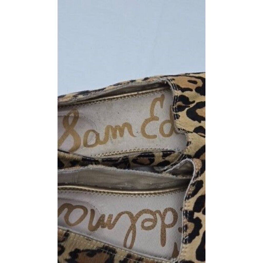 Sam Edelman KHOLE Women's Slip On Shoe multicolor animal Print Fur Size 8 M - Picture 7 of 11